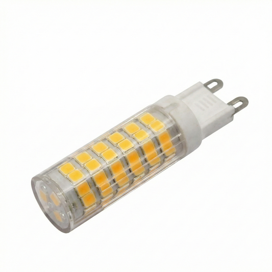 Bec LED G9, 9W, Corp Ceramic, ALB natural