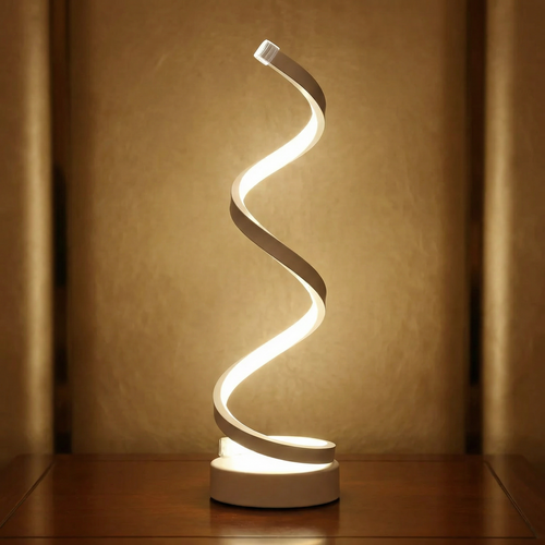 Veioza LED 38W Spirală Alba