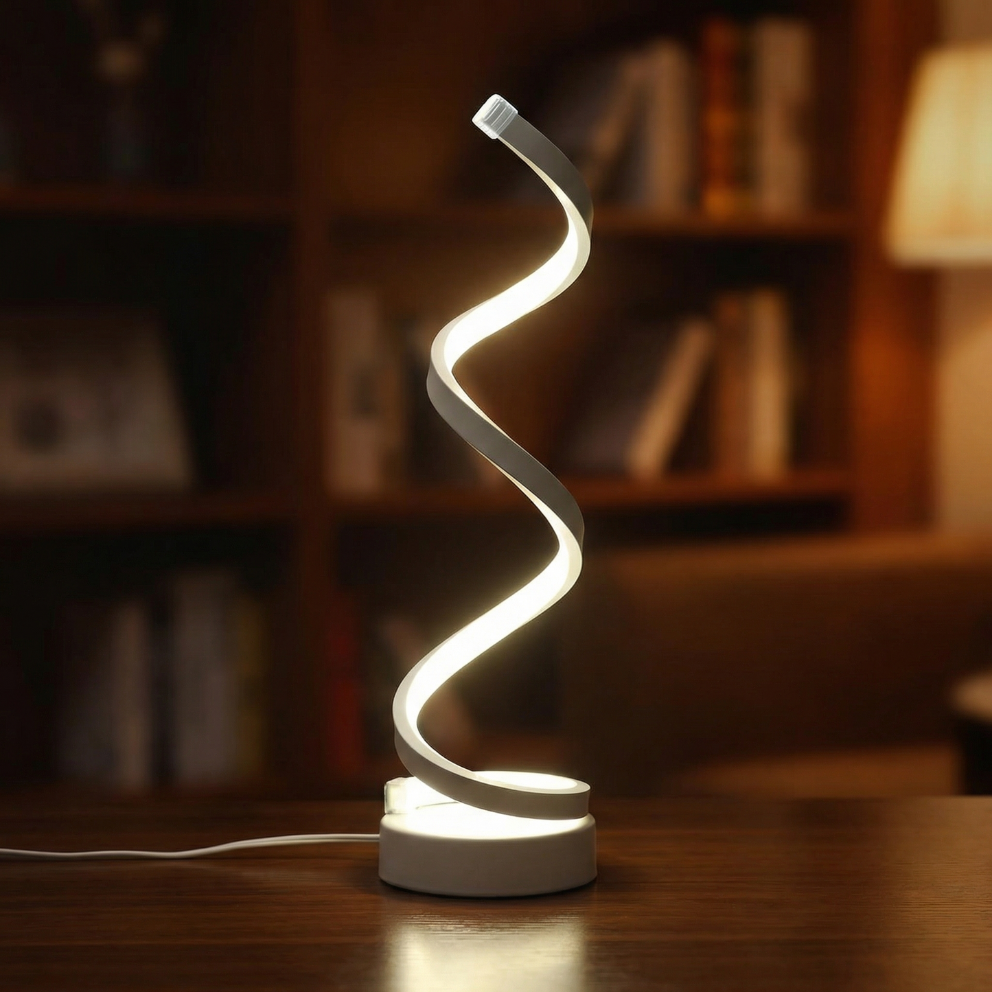 Veioza LED 38W Spirală Alba